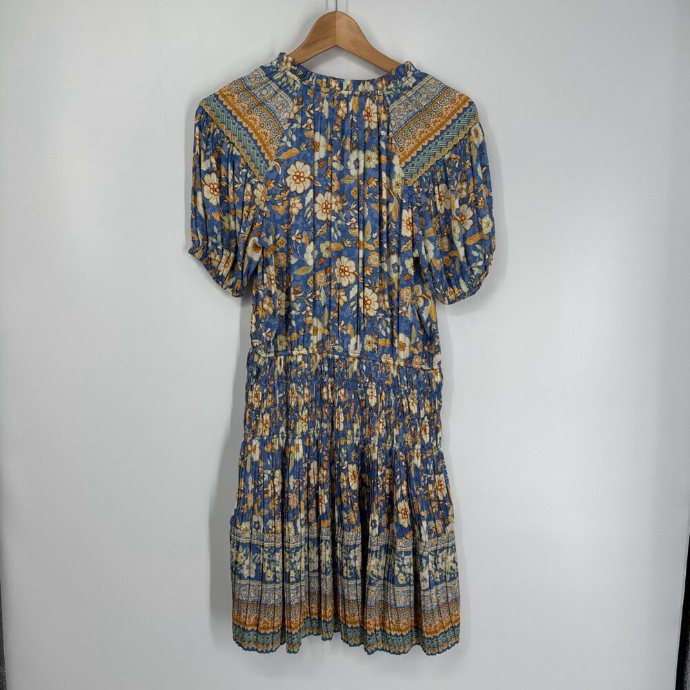 Current Air Floral Smocked Mini Dress Size S NWT - Picture 11 of 15